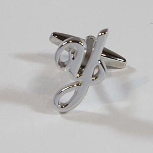 Gemelli Cufflink Letter Y 100% Ottone